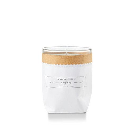 Restore Kraft-Textured Bagged Candle
