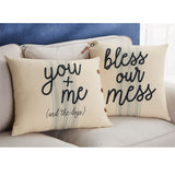 Bless Our Mess Pillows