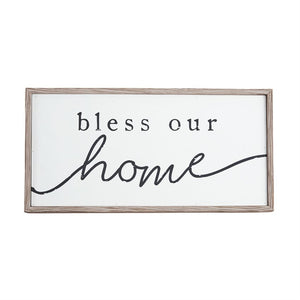 Bless Our Home Plaque