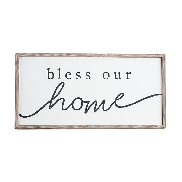 Bless Our Home Plaque