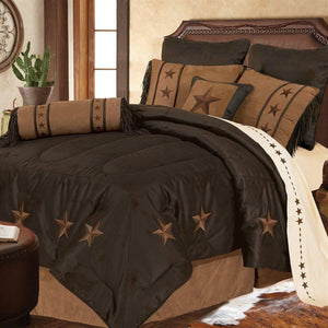 Laredo 6-PC Comforter Set - CHOCOLATE Available in ALL SIZES