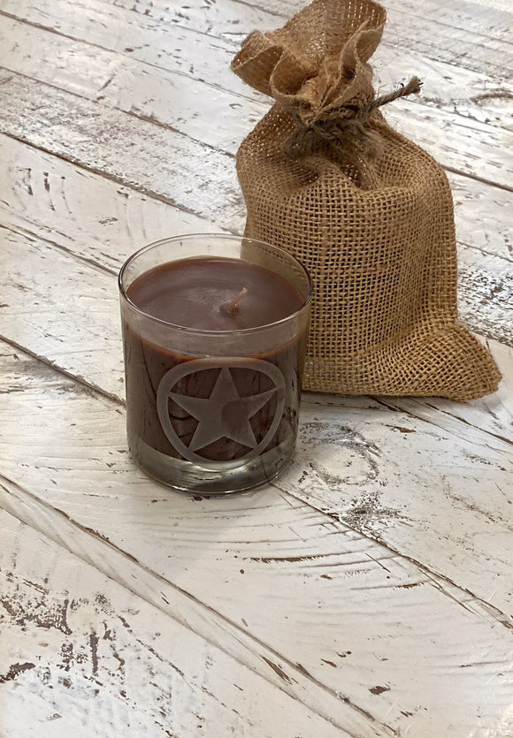 Etched Lonestar 11oz Candle