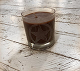 Etched Lonestar 11oz Candle