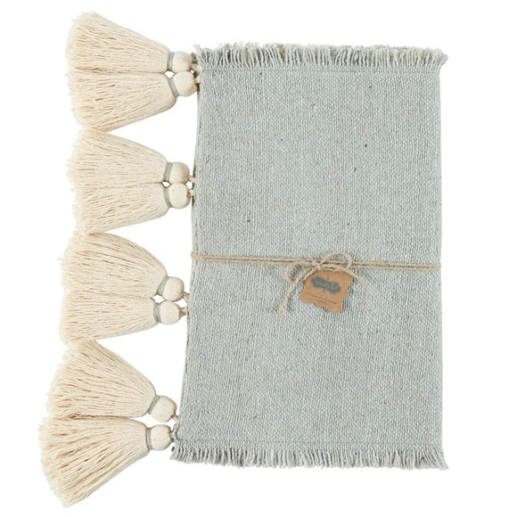 Gray Ponchaa Table Runner