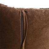 Cowhide Faux Fur Pillow