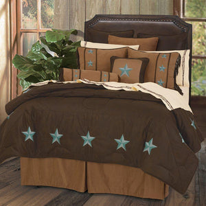 Laredo 6-PC Comforter Set - TURQUOISE Available in ALL SIZES