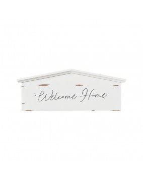 Welcome Home Pediment Sign