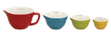 Stoneware Batter Bowl Measuring Cups