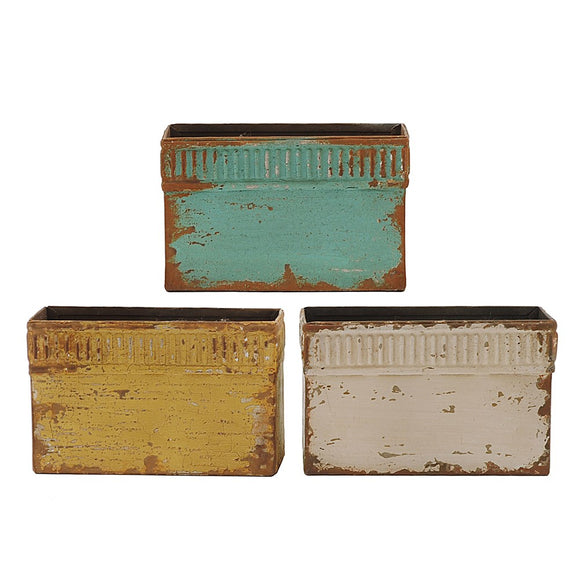 Metal Box w/ Magnet, 3 Colors