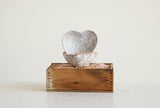 Stoneware Heart Dish