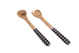 Mango Wood Salad Servers