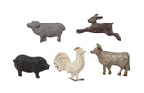 Farm Animal Magnets, Set of 5