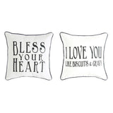 Southern Saying Cotton Pillow, 2 Styles