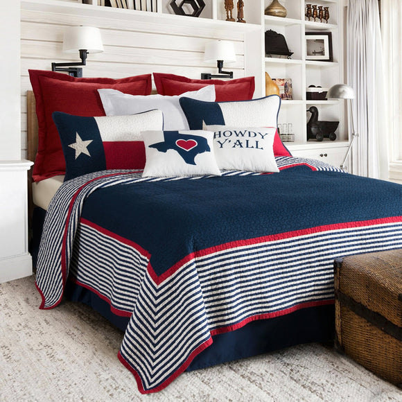 RANGER 2-PC TEXAS QUILT SET (TWIN)