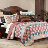 Phoenix 3-PC Quilt Set, Native American Pattern