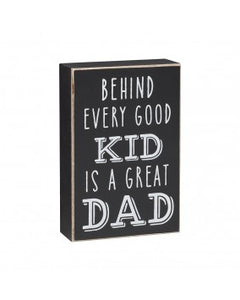 Great Dad Box Sign