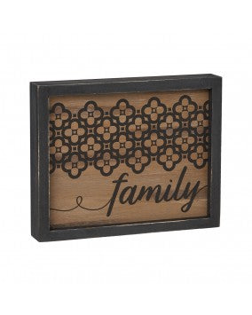 Family Pattern Sign