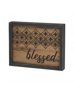 Blessed Pattern Sign