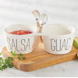 Salsa & Guac Double Dip Set