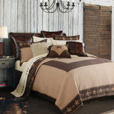 STAR RANCH 2-PC REVERSIBLE WESTERN QUILT SET (TWIN)